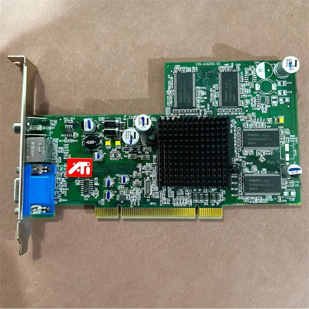 ATI Radeon 9200 Sapphire PCI 128MB 100-436009 NOS Open Box w/Driver & RAGE Disc